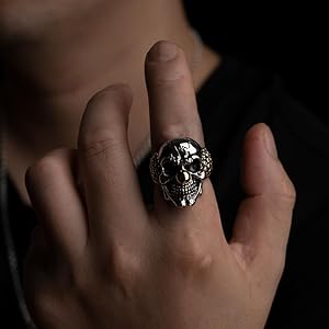 silver925 Skull Ring y2k ギャル男　PUNK NANA silver925 Skull Ring y2k ギャル男 PUNK NANA